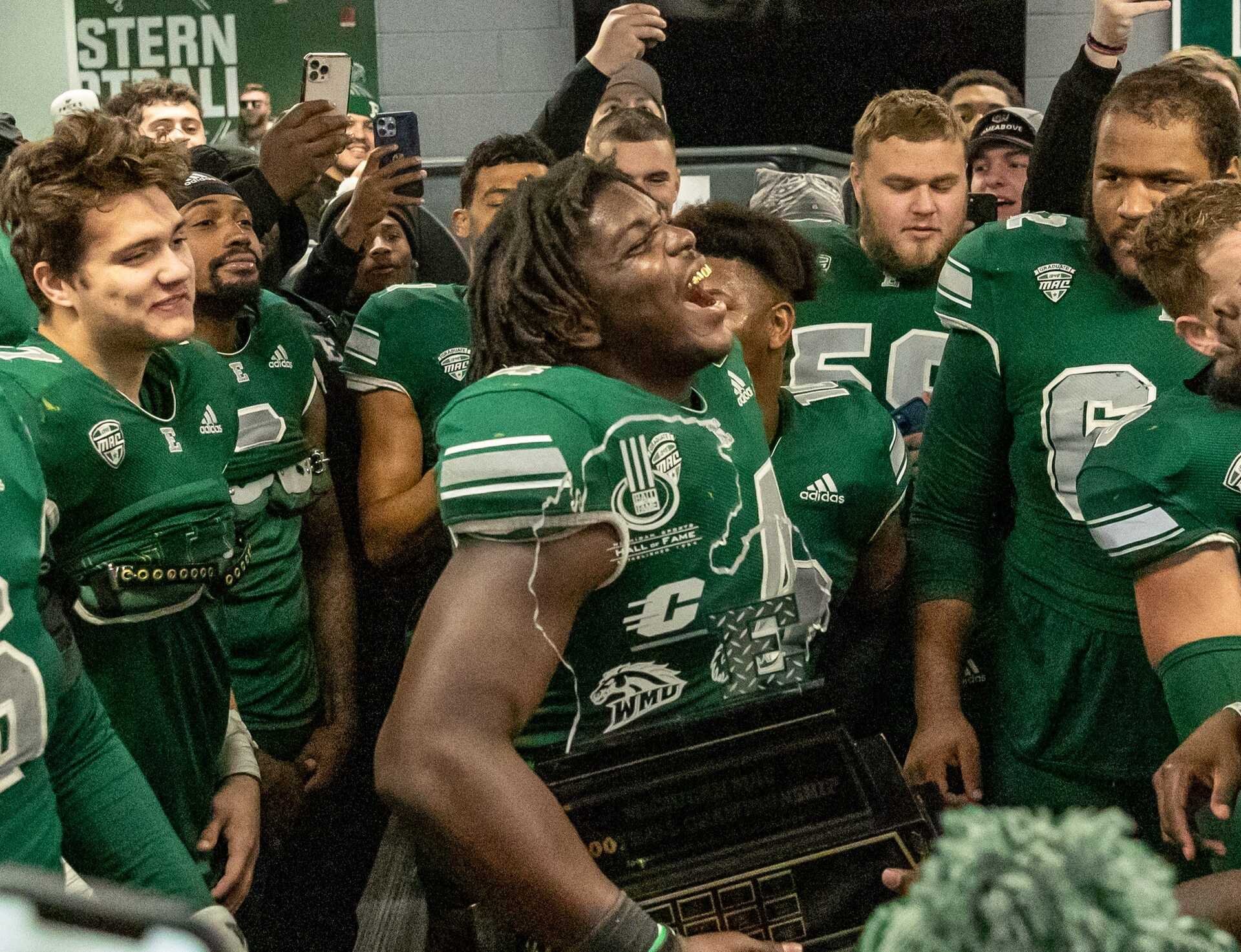 Jose Ramirez is EMU's First-Ever MAC Defensive Player of the Year