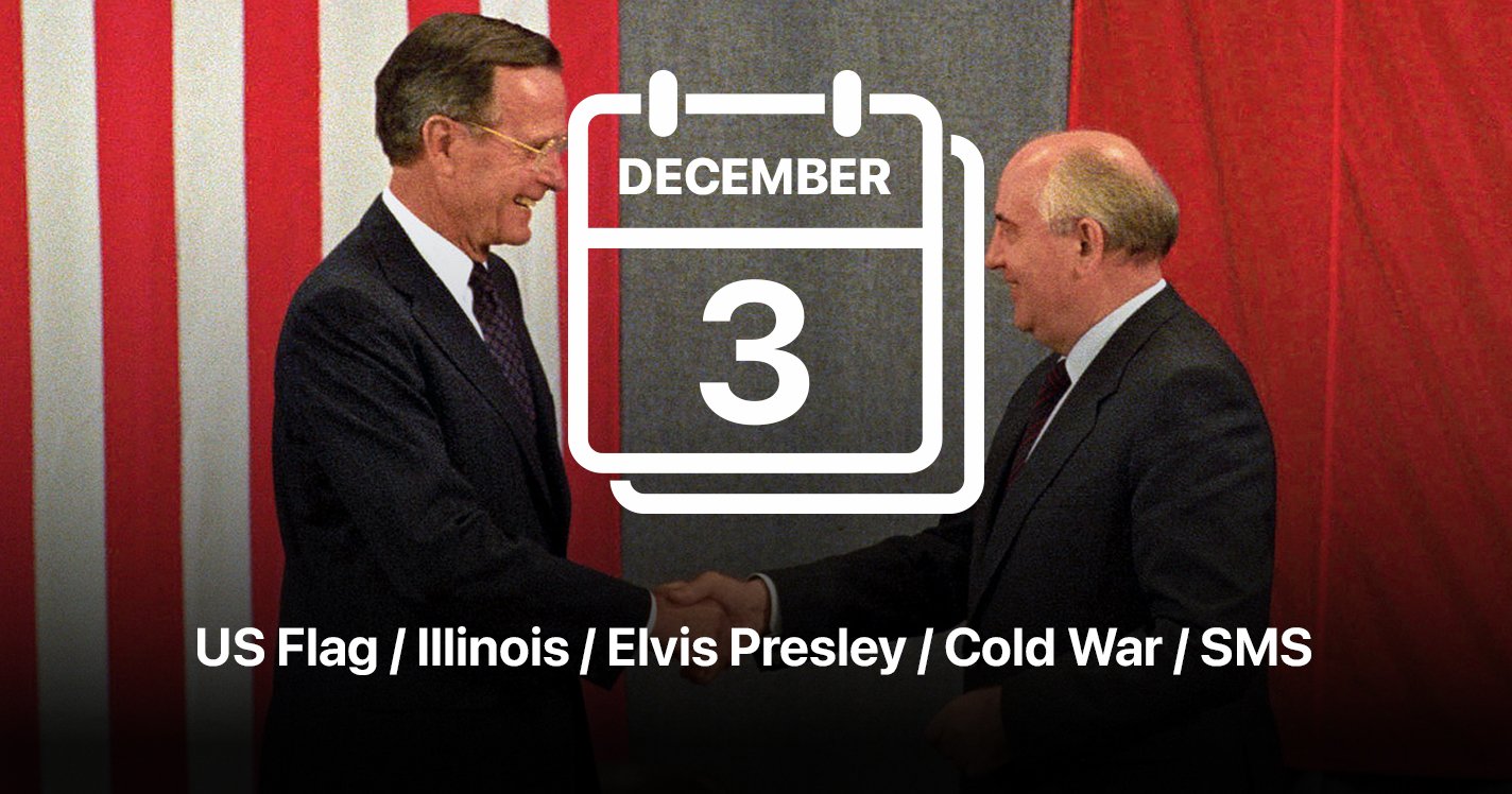 US Flag / Illinois / Elvis Presley / Cold War / SMS