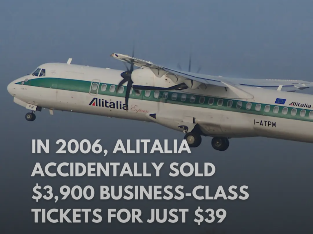 The $39 Business-Class Ticket That Cost an Airline $7.2 Million