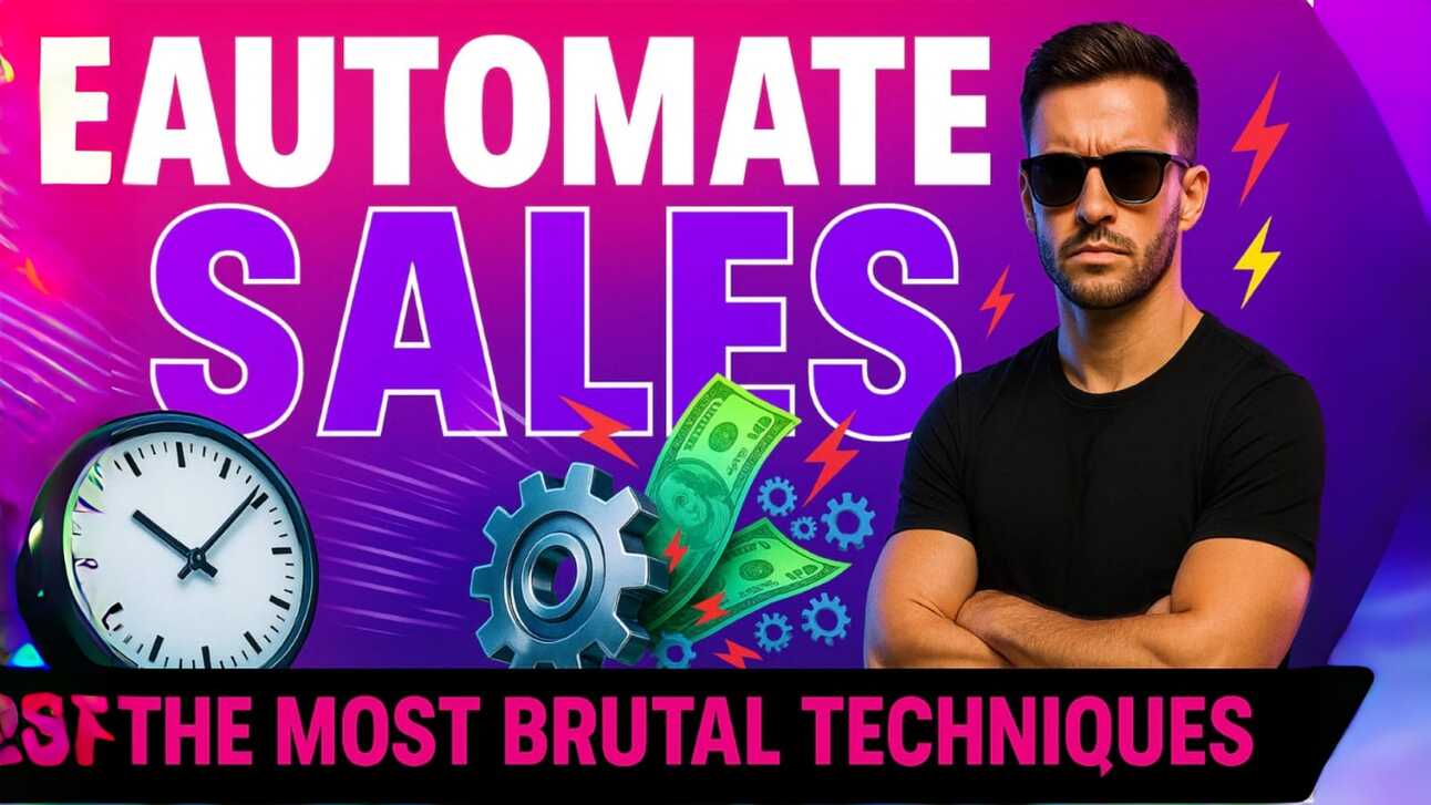How to Automate Your Sales - The Most Brutal Techniques.