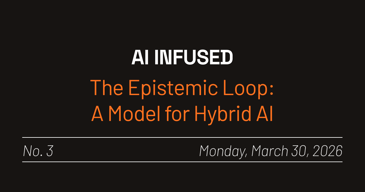 The Epistemic Loop: A Model for Hybrid AI