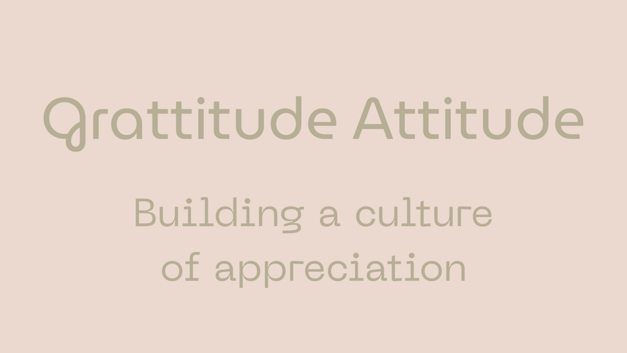Gratitude Attitude