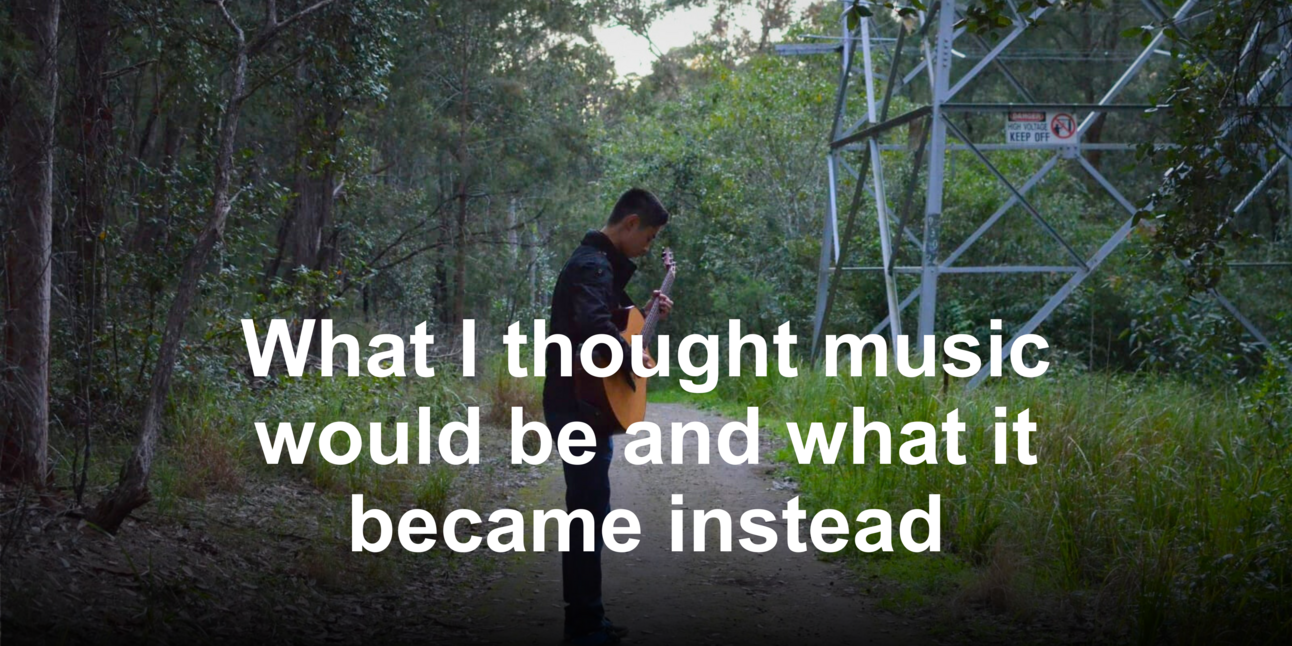 The lie I told myself