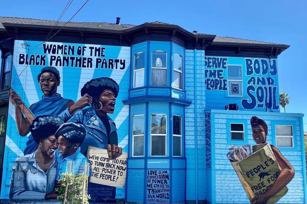 The Bold Beautiful History of the West Oakland Mural House
