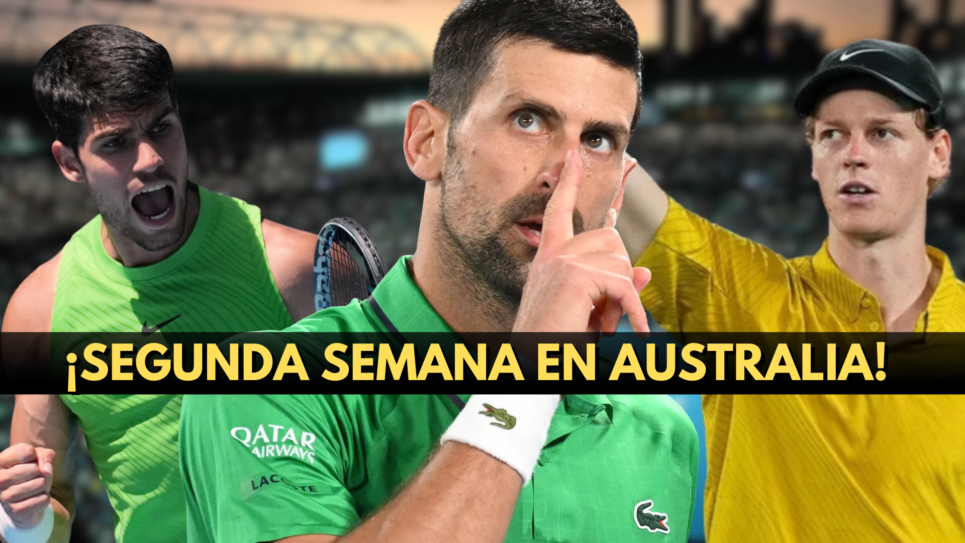 ¡Vamos con la Segunda Semana del Open de Australia!