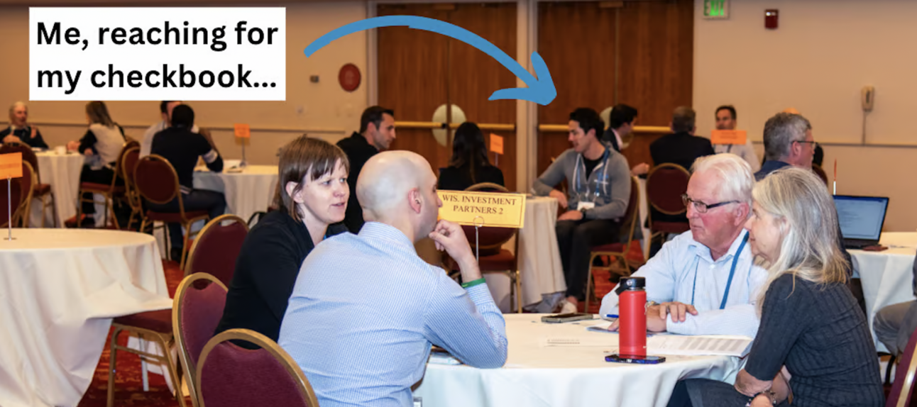 Hacking the Investor's Mind in Quick Meetings