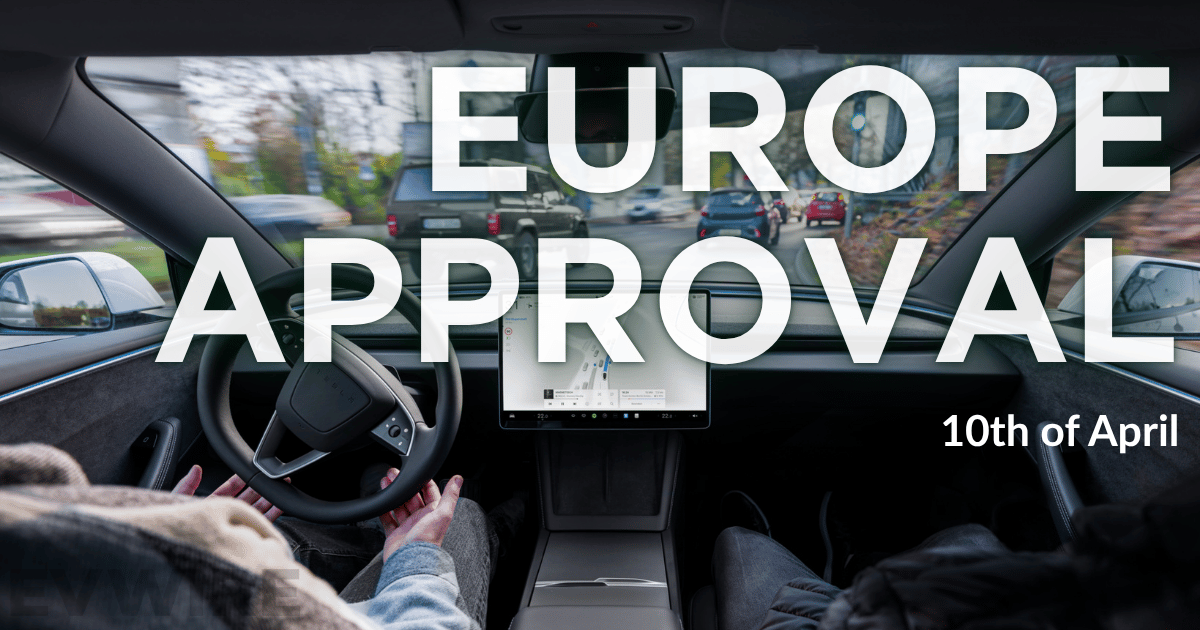 Europe: Tesla FSD now closer after RDW completes testing, results on 10th of April