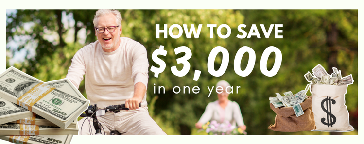 How to Save $3,000 in One Year