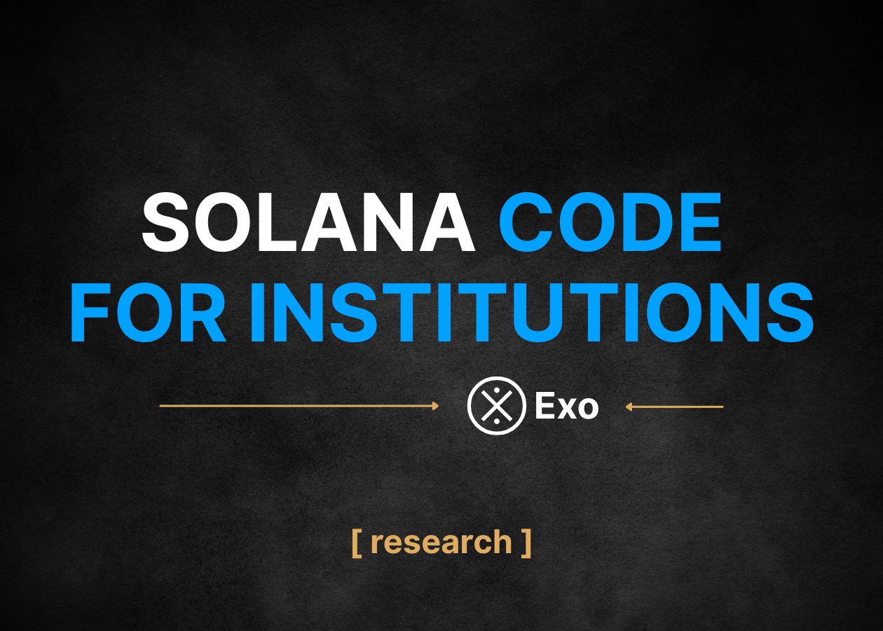 Solana for Institutions: The Code That Matters
