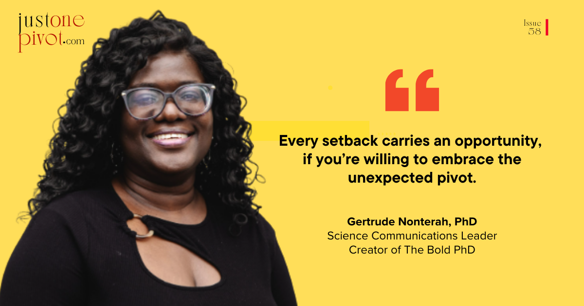 Pivot #58: How Reinvention Happens: Turning a Career Gap Into a Calling