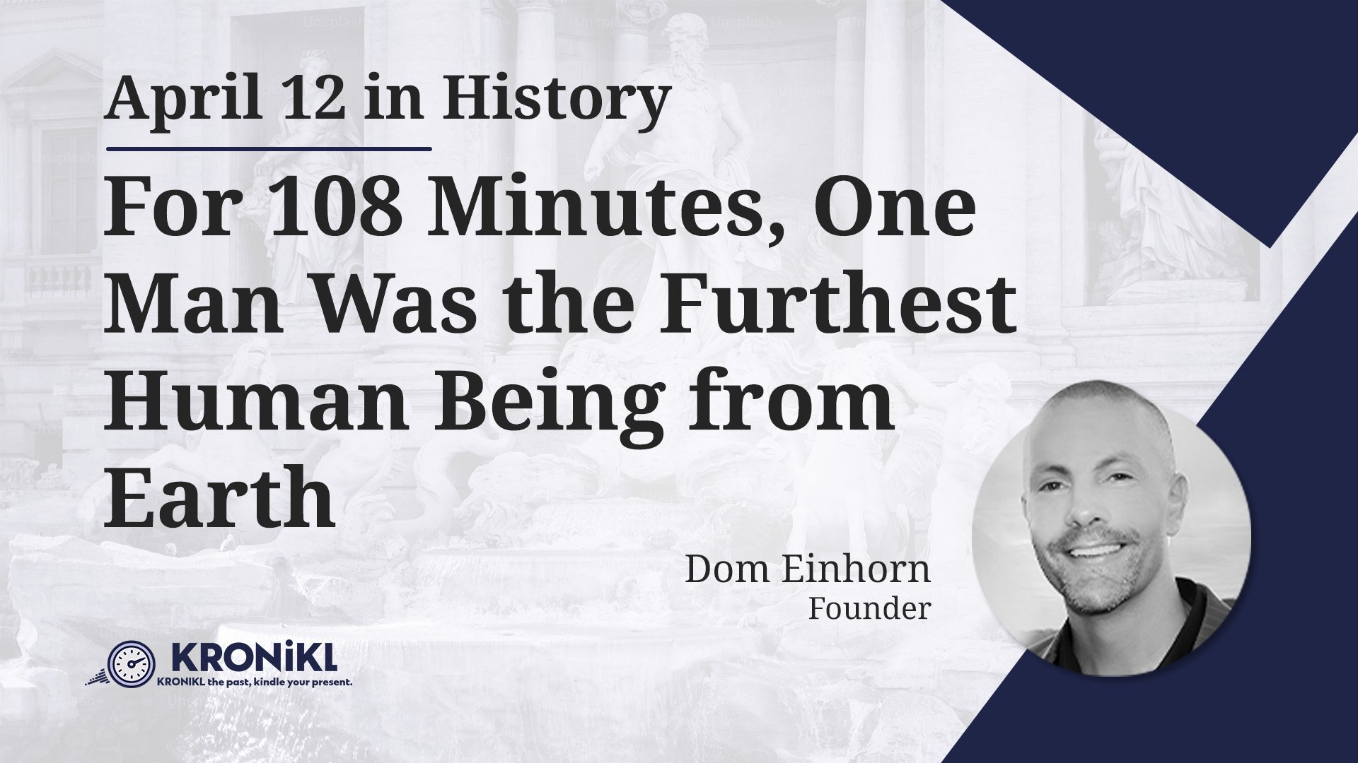 For 108 Minutes, One Man Was the Furthest Human Being from Earth