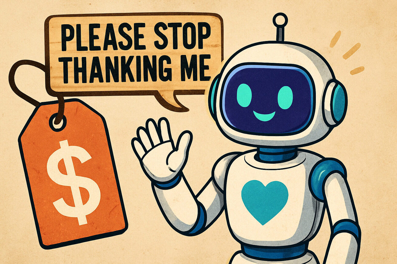 🙏🏻🤖 Stop Thanking the Robots, It’s Getting (REALLY) Pricey