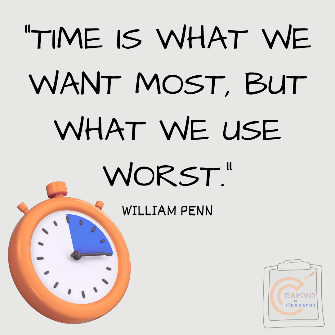 Use Time Wisely, Less Stress, More Success