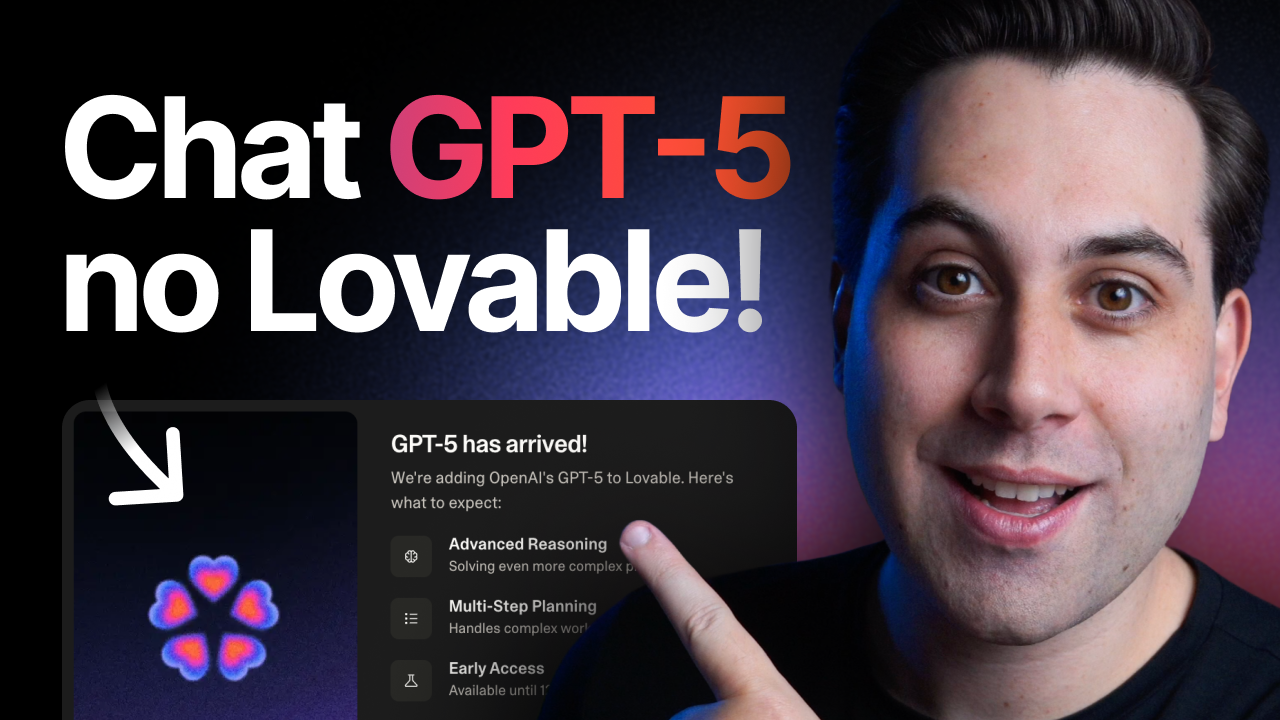 🔥Novo Chat GPT-5 no Lovable! Ficou melhor?