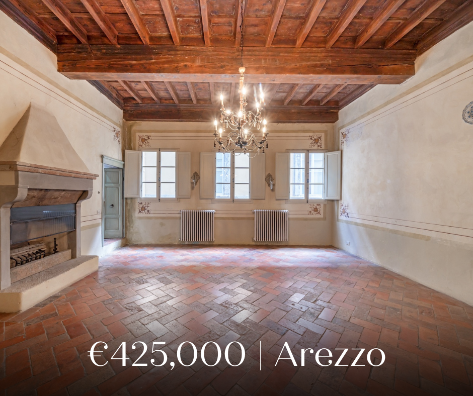 Masterpiece of 16th-Century Tuscan Nobility, Fully Restored