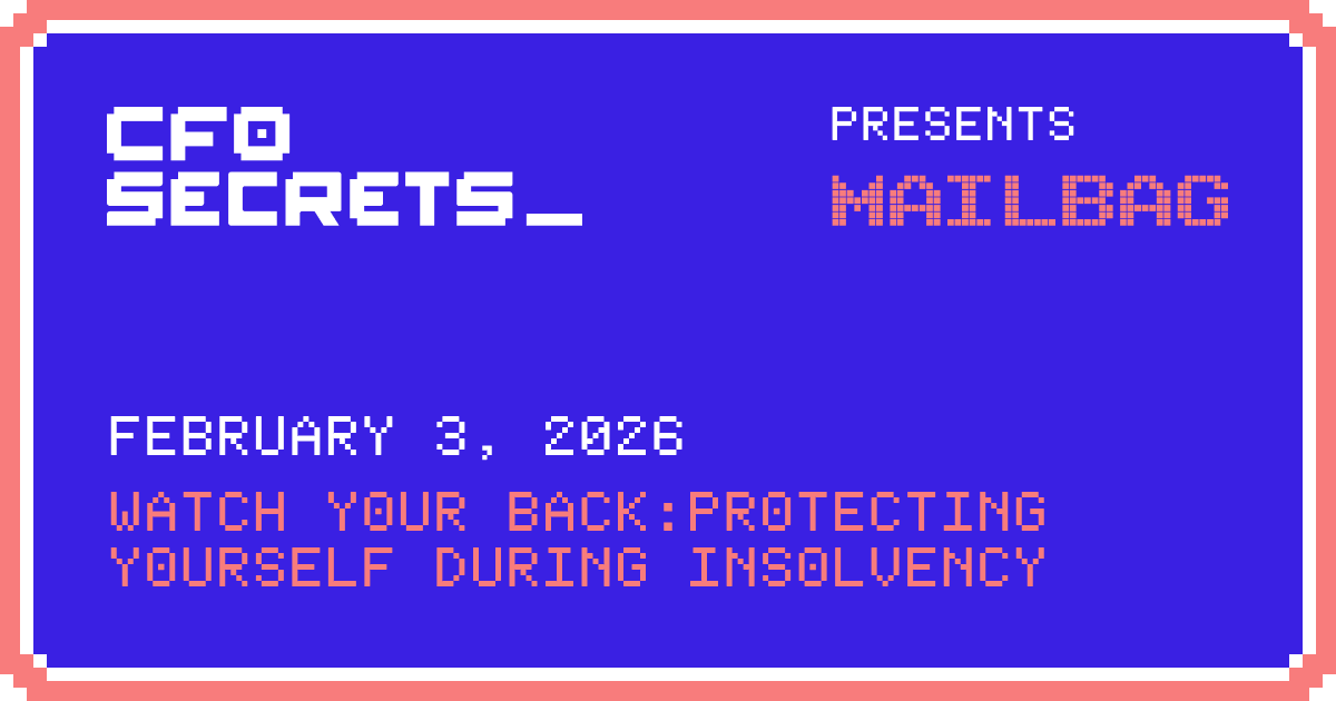 📬 Watch your back: Protecting yourself during insolvency