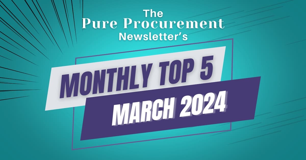 Monthly Top 5 - March 2024