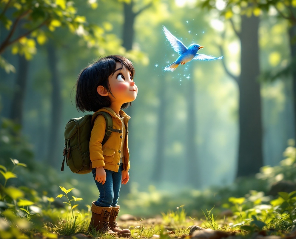 Today's Story: Lily's Yosemite Quest 🐦 