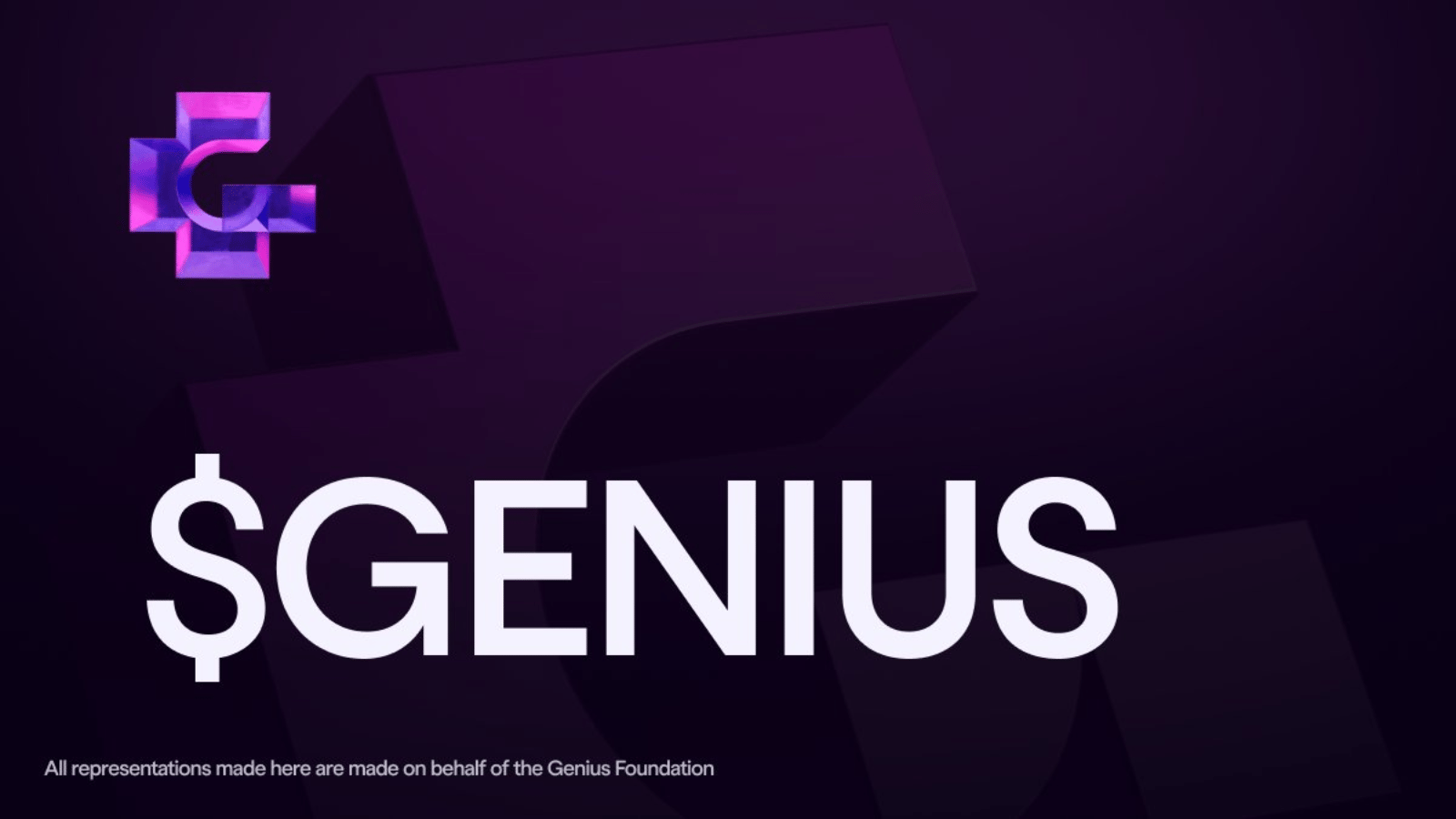 🚨 CZ-Backed $GENIUS PR Nightmare