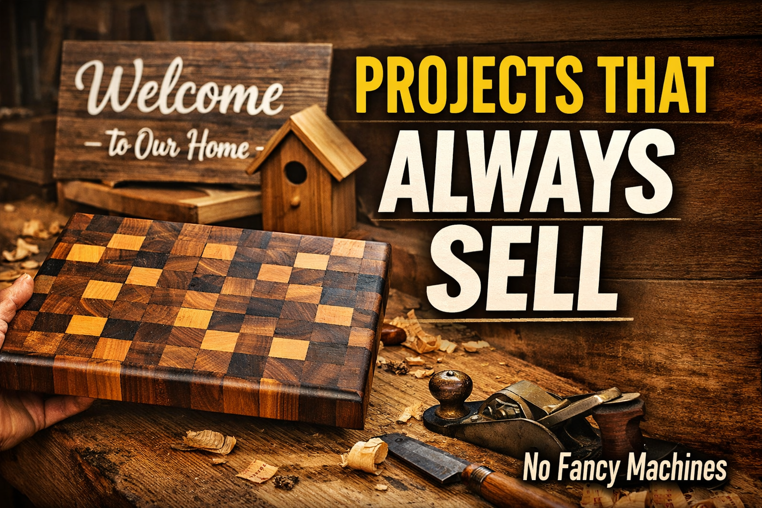 The Woodworking Projects That Never Stop Selling (Even When Trends Die)