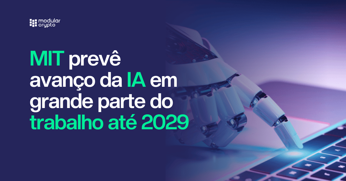 🔲 MIT prevê avanço da IA em grande parte do trabalho até 2029