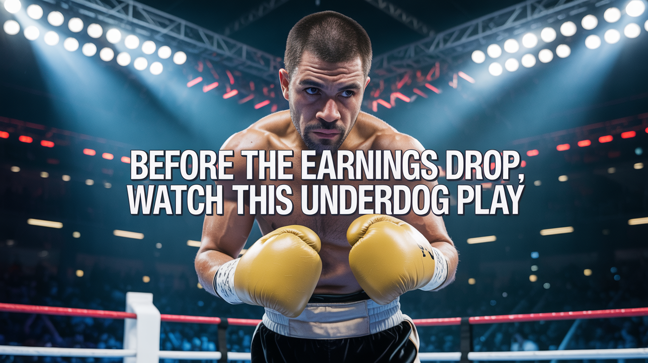 Before the Earnings Drop, Watch This Underdog Play