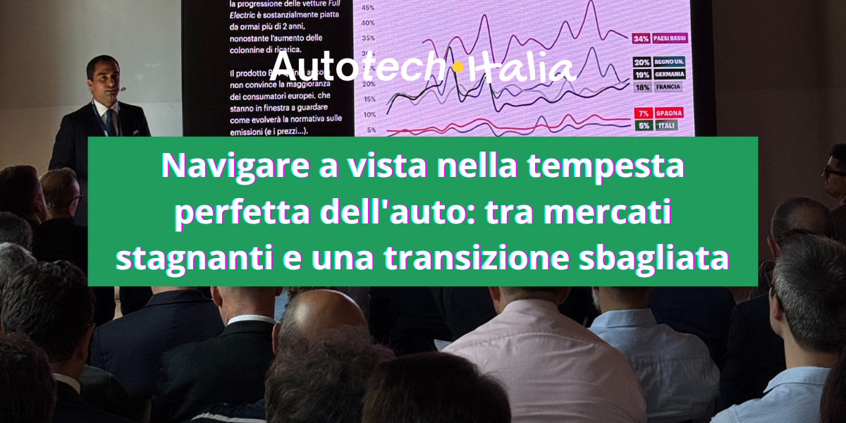 Navigare a vista nella tempesta perfetta dell'auto: tra mercati stagnanti e una transizione sbagliata