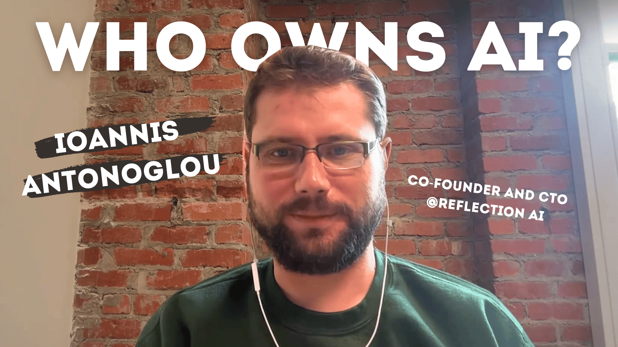 🎙️"We Are the Only Ones Who Would Build It" 