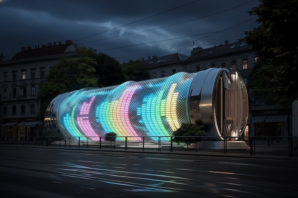 Disco Detecto is a Luminous Dance Cylinder Made to Stand Out