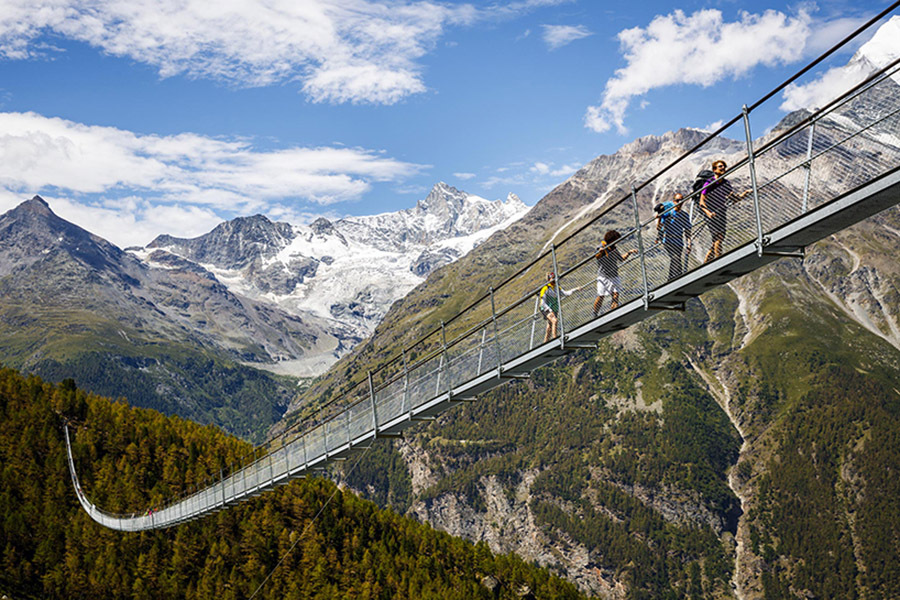 Take A Scenic Stroll On the Longest Pedestrian Suspension Bridge
