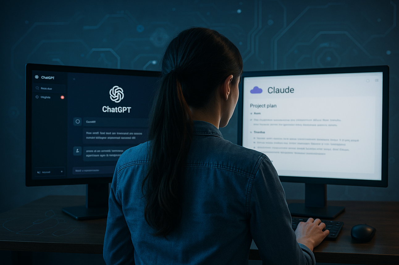 AI Collaboration with ChatGPT and Claude 