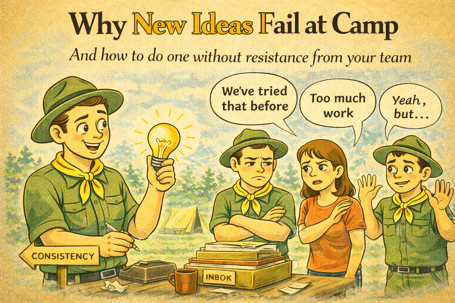 🔁 #11: Why New Ideas Fail at Camp