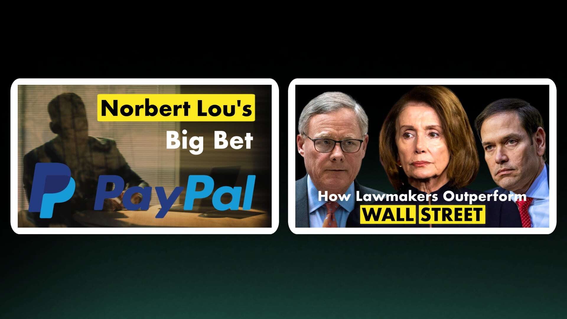 Following the Money: Two Investment Stories Worth Your Attention