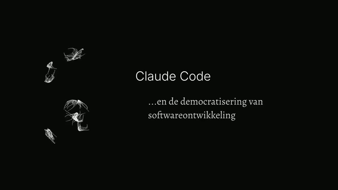 Masterclass: Claude Code voor beginners