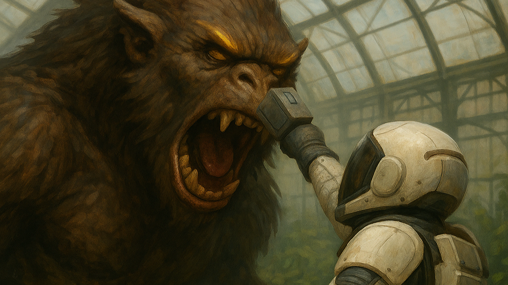 Breach in Greenhouse Three