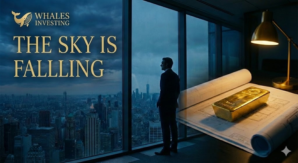 🐋 The Sky is Falling (Up): Why the $5,000 Gold Shock and the Trillion-Dollar Launch are Linked