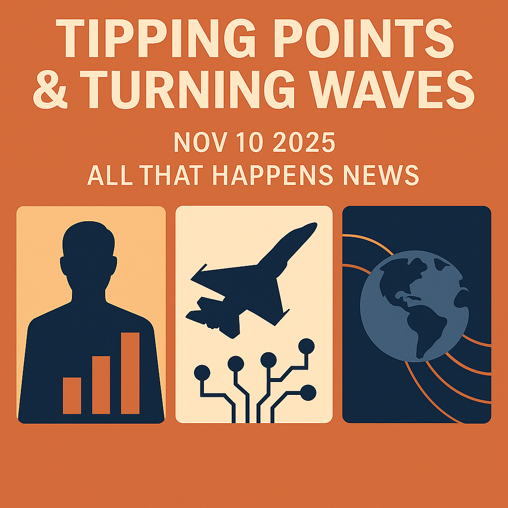 Tipping Points & Turning Waves: Nigeria’s Digital Reforms, Global Tensions, and Tech Shifts Explained | All That Happens News