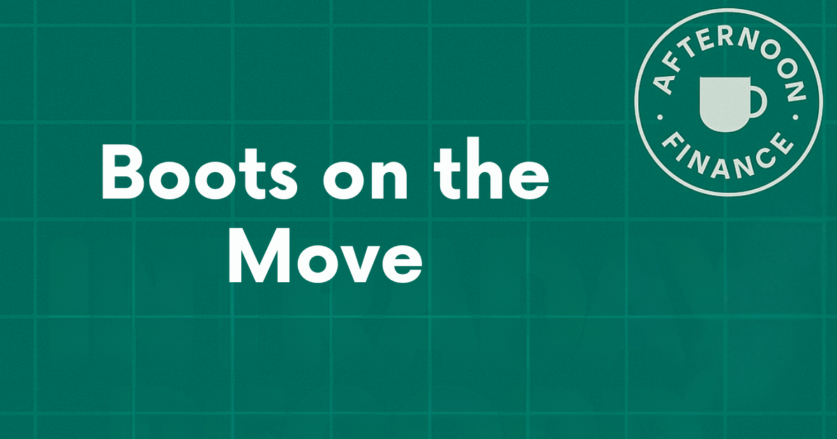 🕟 Boots on the Move