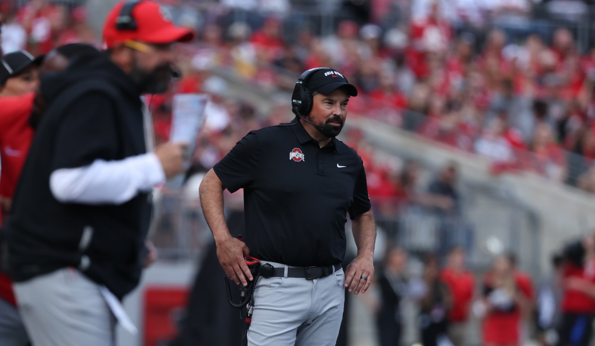 Ryan Day had 'inkling' headsets might go out at Michigan