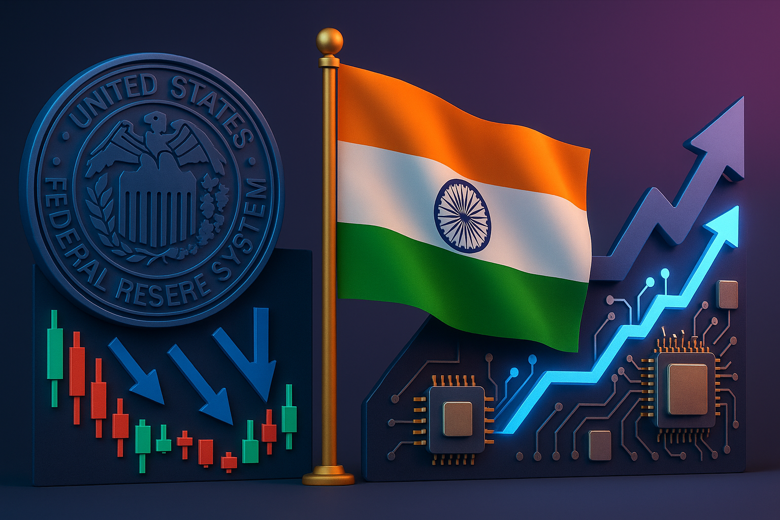 Wall St Holds Its Breath, India Gears Up, and Tech Rally Shows Cracks