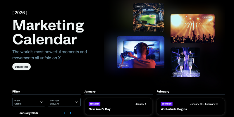 😎 2026 Marketing Calendar Has Arrived!