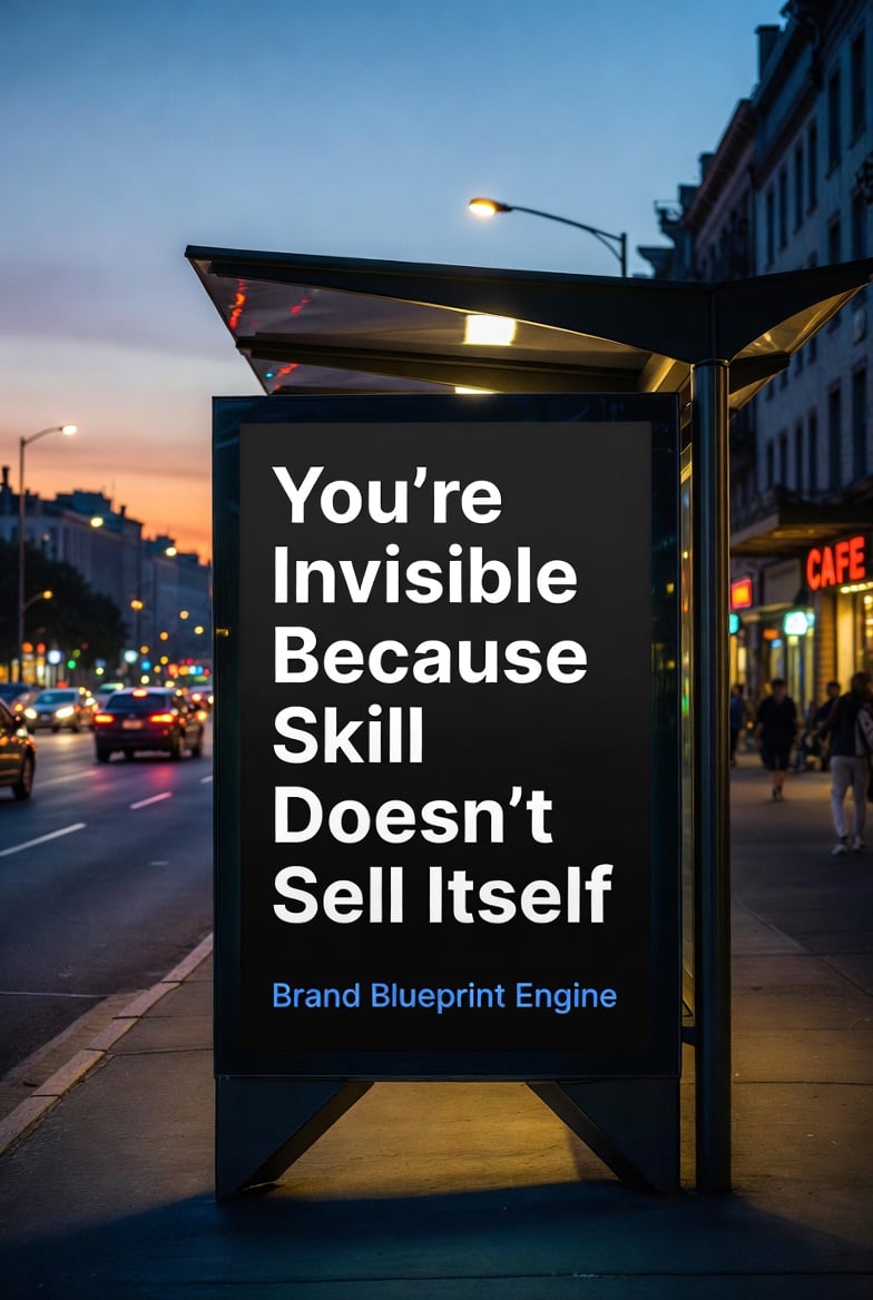 You're Invisible Because Skill Doesn't Sell Itself