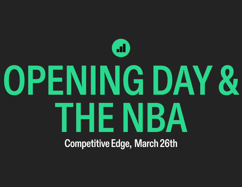 Opening Day and the NBA