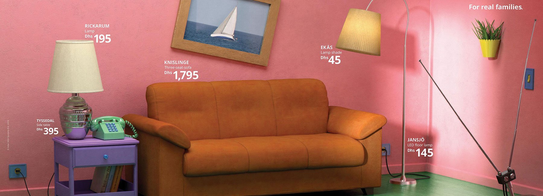 IKEA Recreates Famous Show Living Rooms Using Their Furniture