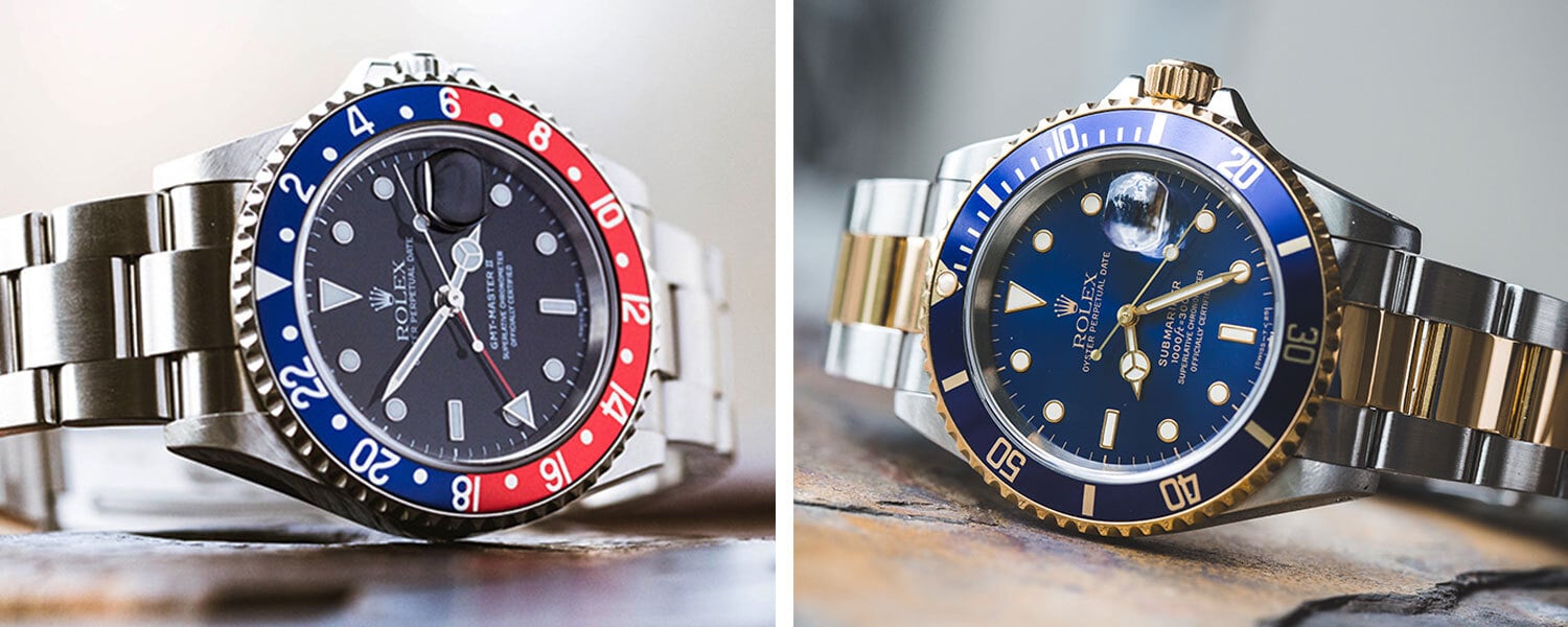 Rolex Side-by-Side: GMT Master II vs. Submariner