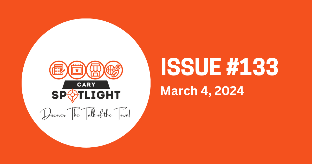 Cary Spotlight (Real Estate) Issue #133: Properties Sold in Cary & Interest Rate Snapshot