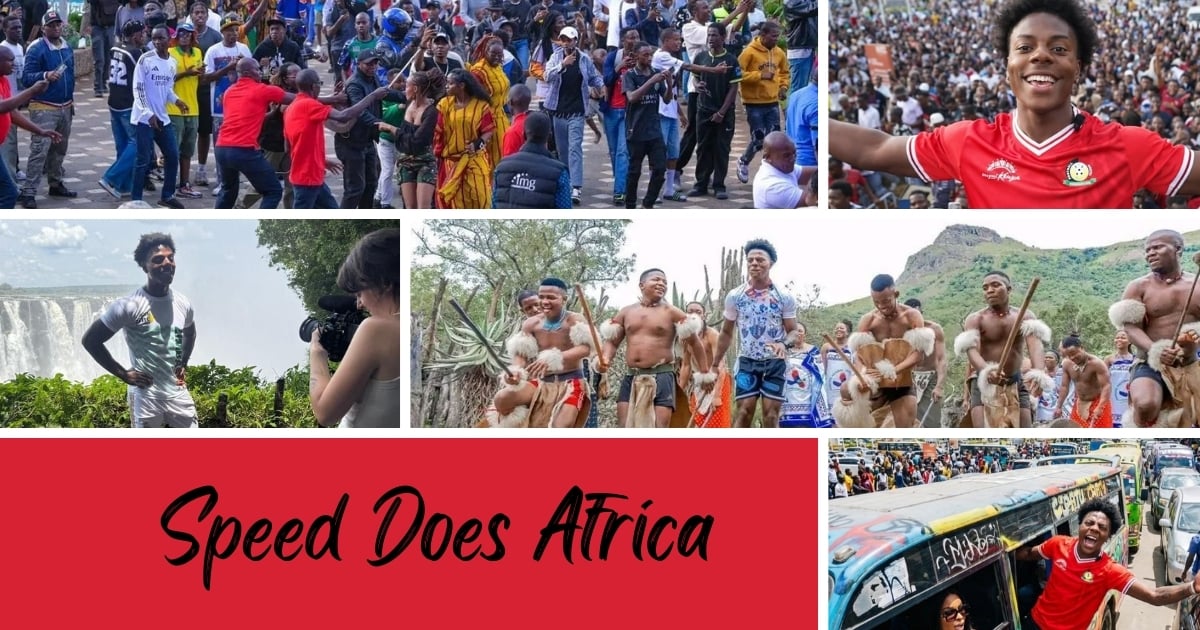IShowSpeed in Africa
