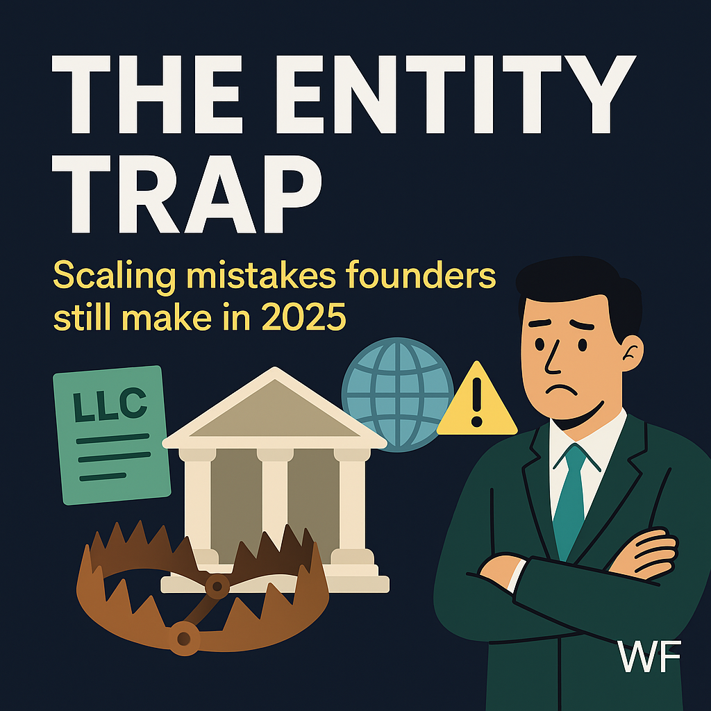 🚀WF15 —The Entity Trap: Scaling Mistakes Founders Still Make in 2025