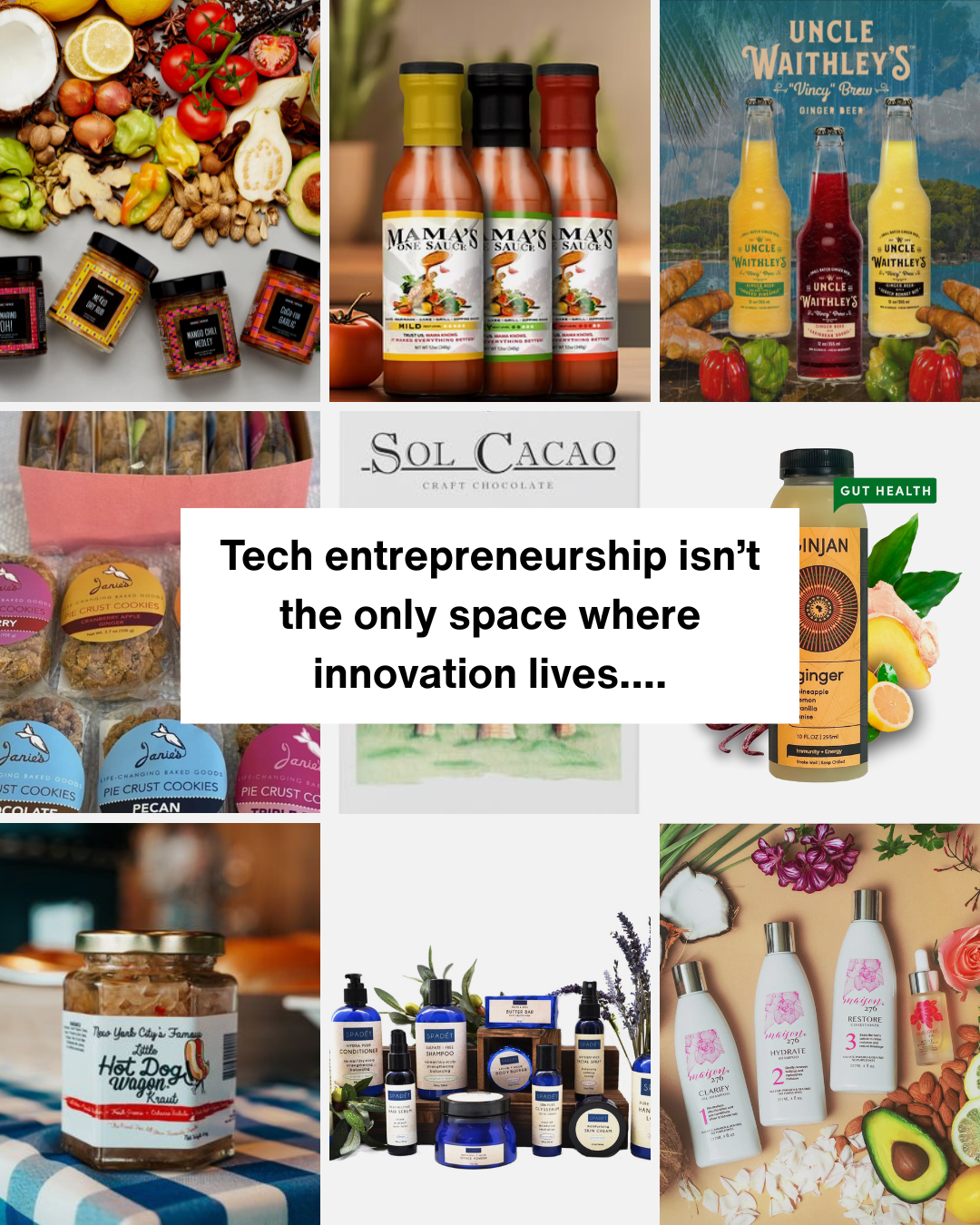 Tech entrepreneurship isn’t the only space where innovation lives.