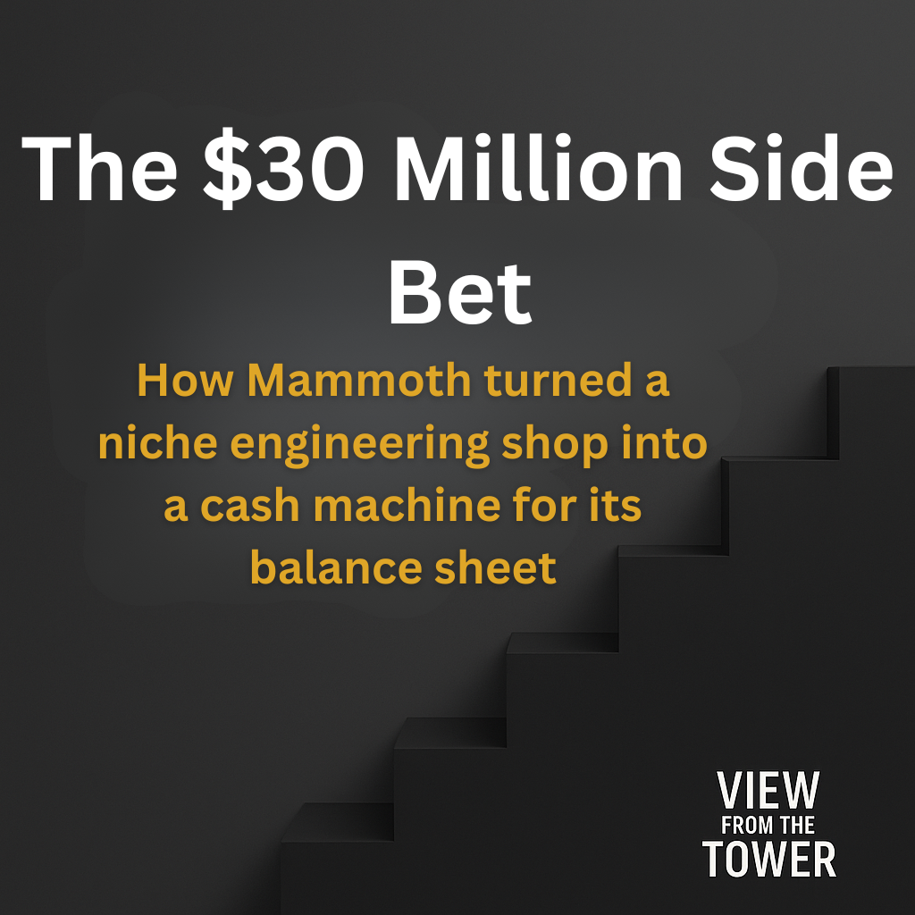 The $30 Million Side Bet